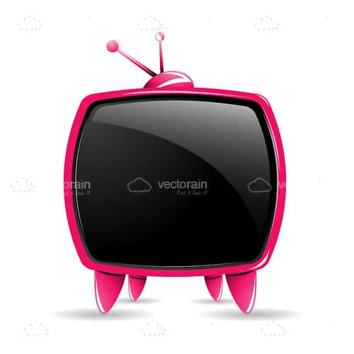 Pink Cartoon T.V
